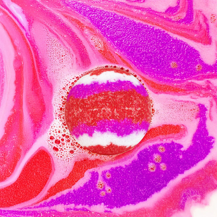 Inuwet - Bruisende badbal - Ice cream collection - Fraise