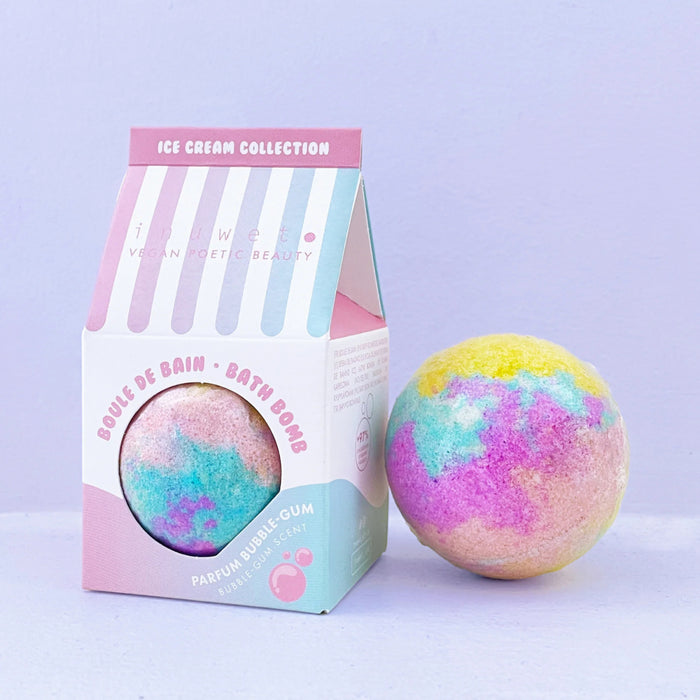 Inuwet - Bruisende badbal - Ice cream collection - Bubble gum