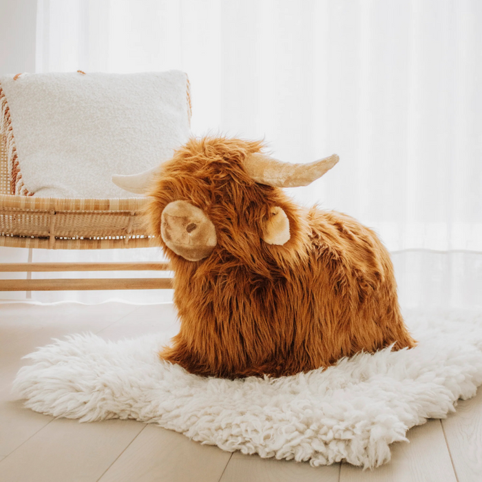 Wild and Soft - Soft bouncy Highland Cow