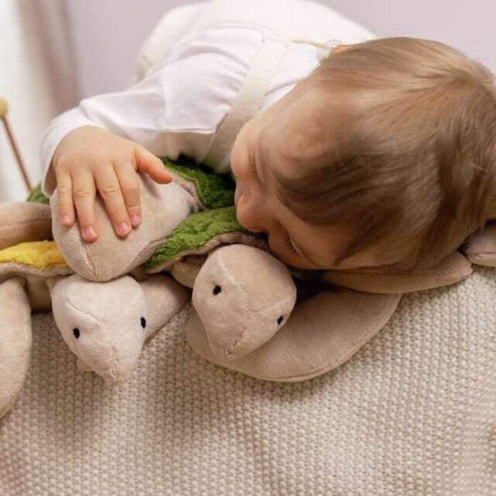 Senger Naturwelt - Cuddly Animal Turtle small | fir green