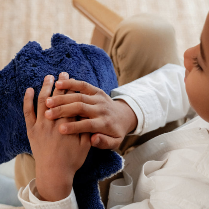 Senger Naturwelt - Cuddly Animal Manta small - Blue